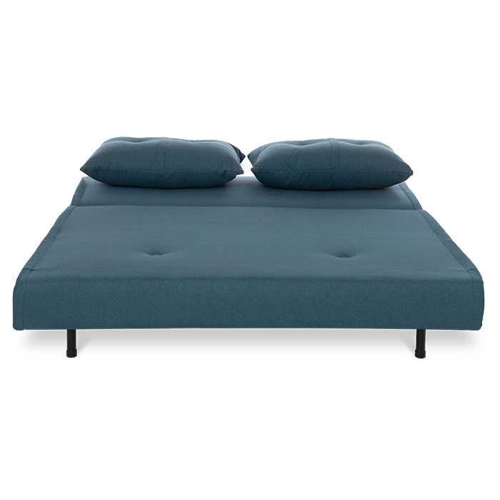 Futon Tela Azul Claro Satek | Sofá Cama y Futones | salas